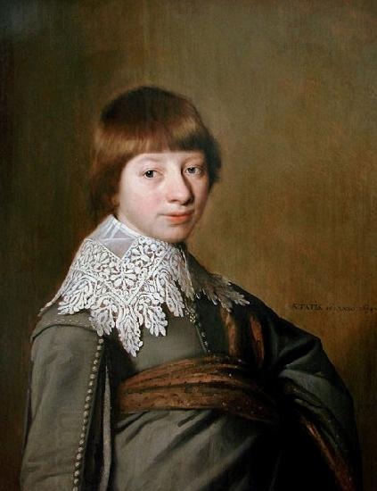 VERSPRONCK, Jan Cornelisz Portrait de jeune garcon oil painting picture